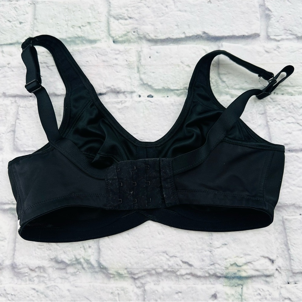 Freya Black 28DD Full Coverage Black Bra Adjustable Strap - Picture 3 of 6